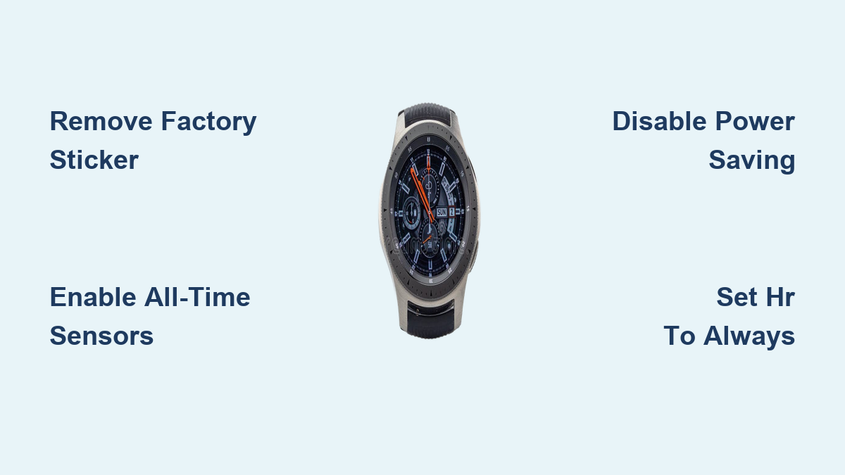 Eatching Step Fix Galaxy Watch Sleep Tracking Issues 2026