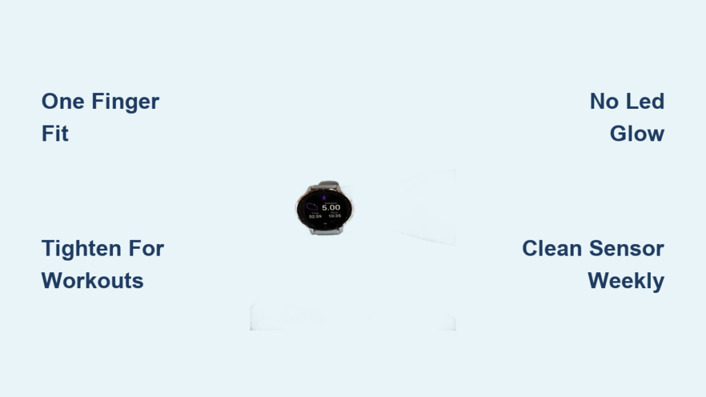 How Tight Should a Garmin Watch Be: Comfort Tips