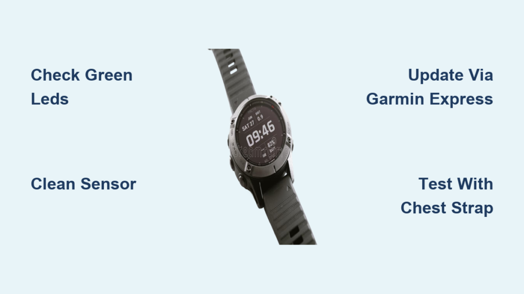 How to Fix Garmin Watch Heart Rate Monitor Not Working