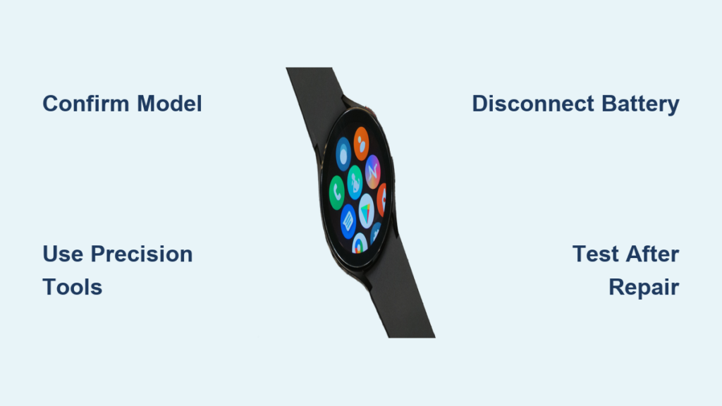 How to Replace Samsung Watch 4 Battery